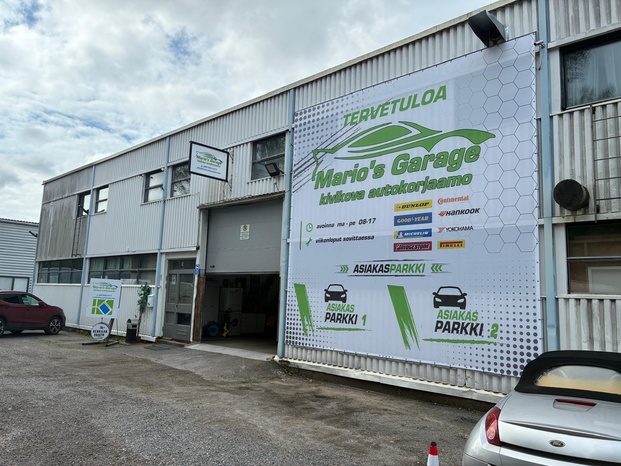 Kuva autohuoltoliikkeestä Mario`s Garage Espoo
